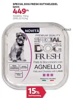 Rossmann Special dog fresh kutyaeledel ajánlat