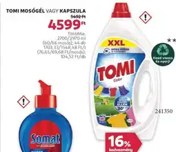 Tomi mosógél vagy kapszula