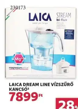 Laica dream line vízszűrő kancsó
