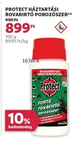 Rossmann Protect háztartási rovarirtó porozószer ajánlat