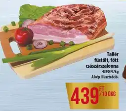 Coop Tallér füstölt-főtt császárszalonna ajánlat