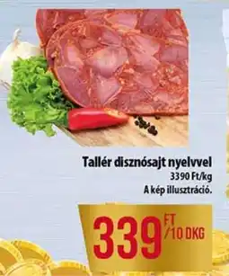 Coop Tallér disznósajt nyelvvel ajánlat