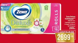 Coop Zewa Deluxe toalettpapír ajánlat