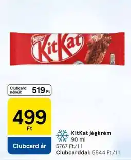 Tesco KitKat jégkrém ajánlat
