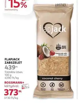 Flapjack zabszelet
