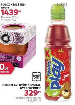 Kubu play! gyümölcsital gyerekeknek