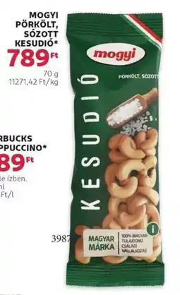 Mogyi pörkölt, sózott kesudió