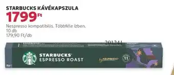 Rossmann Starbucks kávékapszula ajánlat