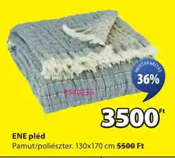 JYSK Ene pléd ajánlat