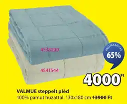 JYSK Valmue steppelt pléd ajánlat