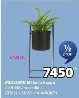 JYSK Midsommer kerti kaspó ajánlat