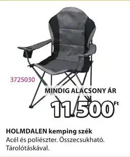 JYSK Holmdalen kemping szék ajánlat
