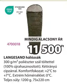 JYSK Langesand hálózsák ajánlat