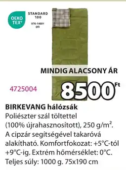JYSK Birkevang hálózsák ajánlat