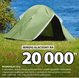 JYSK Munkholm sátor ajánlat