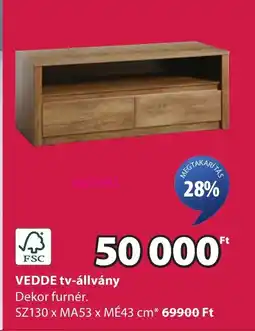 JYSK Vedde tv-állvány ajánlat