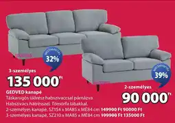 JYSK Gedved kanapé ajánlat