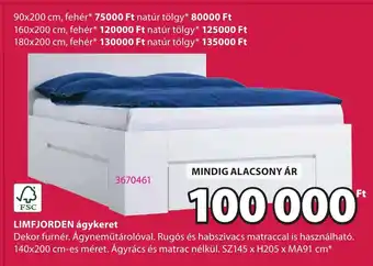 JYSK Limfjorden ágykeret ajánlat
