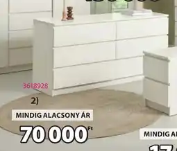 JYSK Limfjorden sorozat komód ajánlat