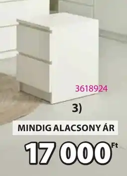 JYSK Limfjorden sorozat éjjeliszekrény ajánlat