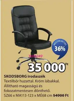 JYSK Skodsborg irodaszék ajánlat
