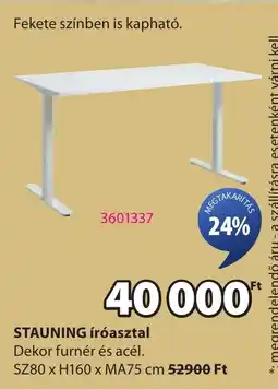 JYSK Stauning íróasztal ajánlat