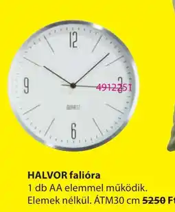 JYSK Halvor falióra ajánlat