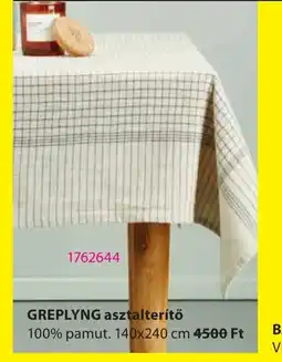 JYSK Greplyng asztalterítő ajánlat