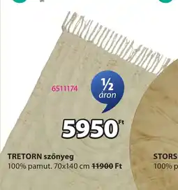JYSK Tretorn szőnyeg ajánlat
