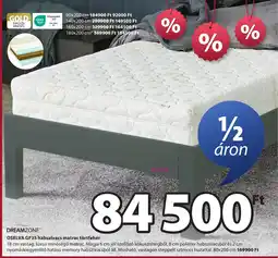 JYSK Dreamzone oselva gf35 habszivacs matrac törtfehér ajánlat