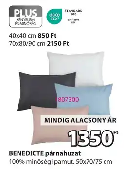 JYSK Benedicte párnahuzat ajánlat