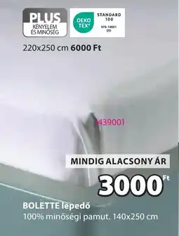 JYSK Bolette lepedő ajánlat