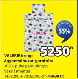JYSK Valerie krepp ágyneműhuzat-garnitúra ajánlat