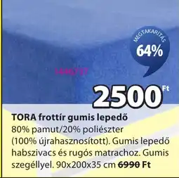JYSK Tora frottír gumis lepedő ajánlat