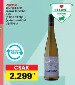 Interspar Laposa Szürkebarát ajánlat