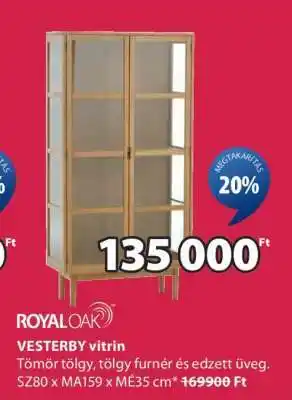 JYSK VESTERBY vitrin ajánlat