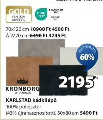 JYSK KARLSTAD kádkilépő ajánlat