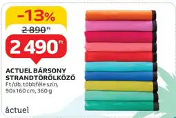 Auchan ACTUEL BÁRSONY STRANDTÖRÖLKÖZŐ ajánlat