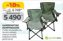 Auchan GARDENSTAR KEMPINGSZÉK ajánlat