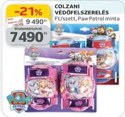 Auchan COLZANI VÉDŐFELSZERELÉS ajánlat