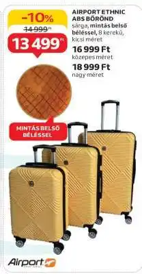 Auchan AIRPORT ETHNIC ABS BŐRÖND ajánlat