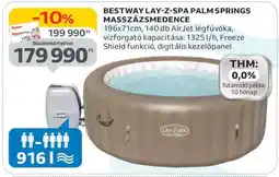 Auchan Bestway Lay-Z-Spa Palm Springs Masszázsmedence ajánlat