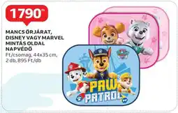 Auchan Mancs Őrjárat, Disney vagy Marvel mintás oldal napvédő ajánlat
