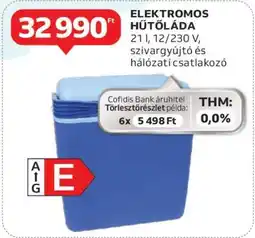 Auchan Elektromos hűtőláda ajánlat