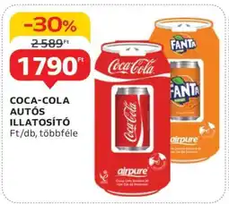 Auchan Coca-Cola Autós Illatosító ajánlat