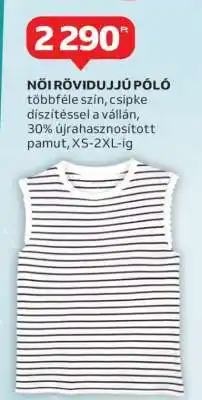 Auchan Női rövidujjú póló ajánlat