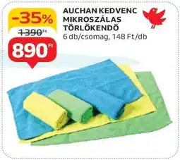 Auchan Auchan Kedvenc Mikroszálas Törlőkendő ajánlat