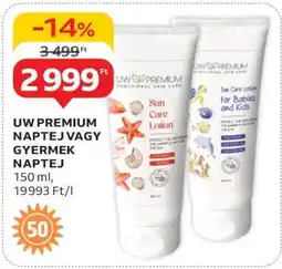 Auchan UW PREMIUM NAPTEJ VAGY GYERMEK NAPTEJ ajánlat