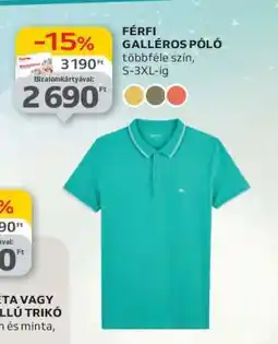 Auchan FÉRFI GALLÉROS PÓLÓ ajánlat