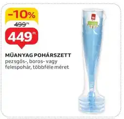 Auchan Műanyag pohárszett ajánlat